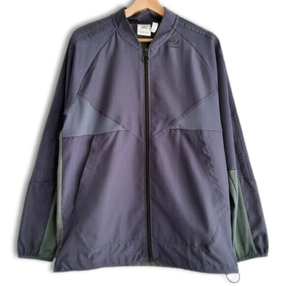 ADIDAS PT3 / Tracktop Track Athletic Light Base Shell Ripstop Jacket Men's Sz S - Picture 2 of 14